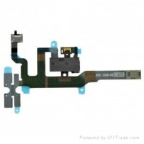 iPhone 4S Audio Headphone Jack with flex cable ( White)